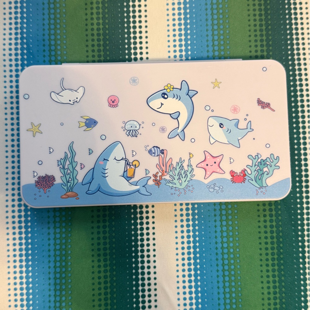 Cute Shark Underwater Nintendo Switch game case - Picture 3 of 3